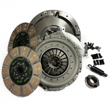 Valair Quiet Dual Disc Performance Clutch 650HP 2001-2005 NV5600 6SPD Dodge 5.9L Cummins